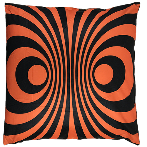 Bulls-Eye orange, black