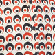 Eyeball creme-black-red