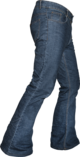 Denim Flare, Stretch, Classic blue, Regular Length