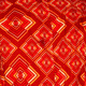 Shortsl. 70's Dress Rhombus rust