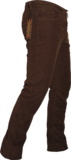 Straight Corduroy Brown