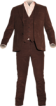 Straight Corduroy Brown
