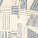 Lines creme, blue