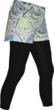 Paisley blue , yellow