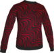 Jumper Wavyline black-red