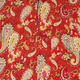 Paisley rust , grey , creme