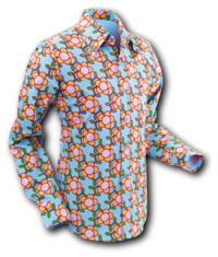 Flowergrid Blue