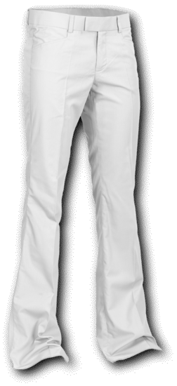 Flare Pants White