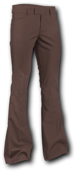Flare Pants Chocolate