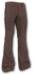 Flare Pants Chocolate