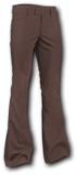 Flare Pants Chocolate