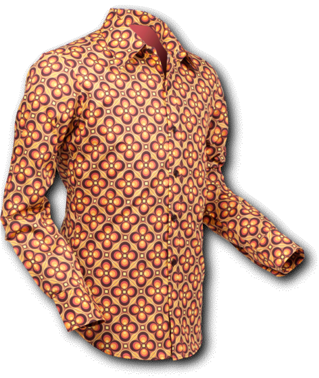 Dotsgrid brown-yellow