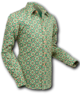 Dotsgrid creme-green