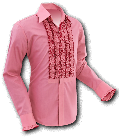Ruche old-rose
