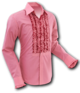 Ruche old-rose