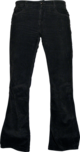 Corduroy Black Regular Length