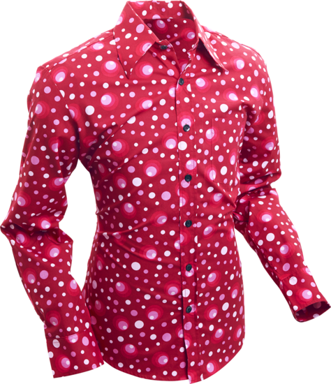 Dots & Spots bordeaux