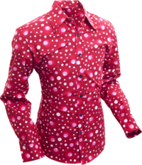 Dots & Spots bordeaux