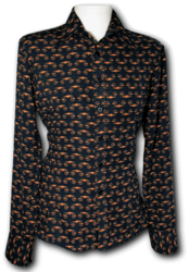 Lady Blouse Logo navy