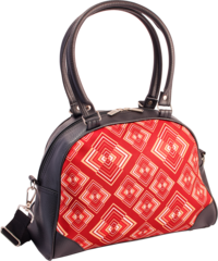 Hand-Bag Rhombus rust