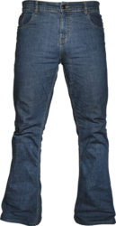 Denim Flare, Stretch, Classic blue, Regular Length