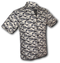 Shortsl. Japanese Waves grey