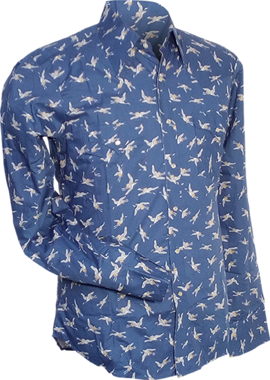 Crane blue