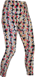 Leggings Dots grey, orange, black