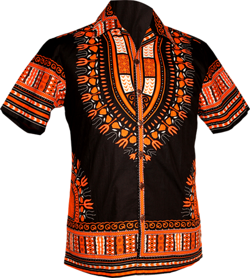 Shortsl. Dashiki black