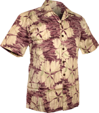 Shortsl. Batik Oak creme-lilac