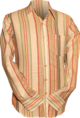 Stripes creme, yellow, green