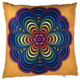 Op-Art-Flower orange, multi-coloured