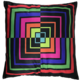 Rhombus black, multi-coloured