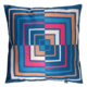 Rhombus turquoise, multi-coloured