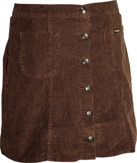 Cord-Mini-Skirt brown