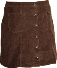 Cord-Mini-Skirt brown