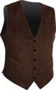 Waistcoat Corduroy-Brown