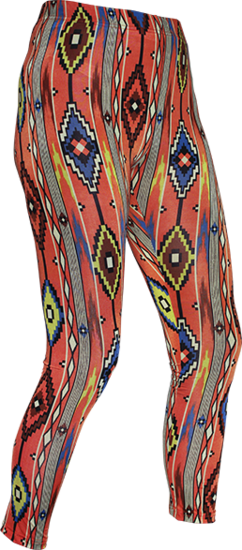 Leggings American Indian rust