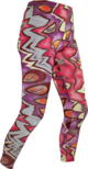 Leggings Fruity Batik brown, violet