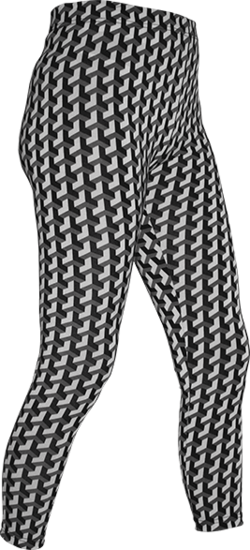 Leggings Stairs black, white