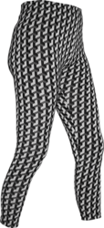 Leggings Stairs black, white
