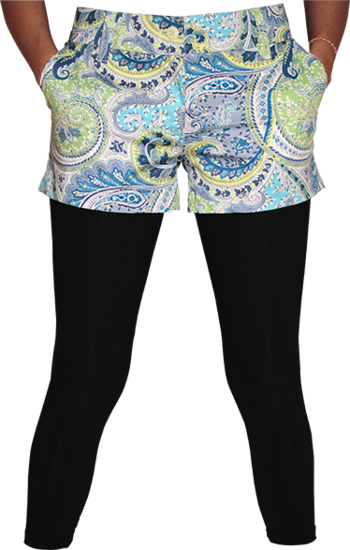 Paisley blue , yellow