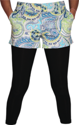 Paisley blue , yellow