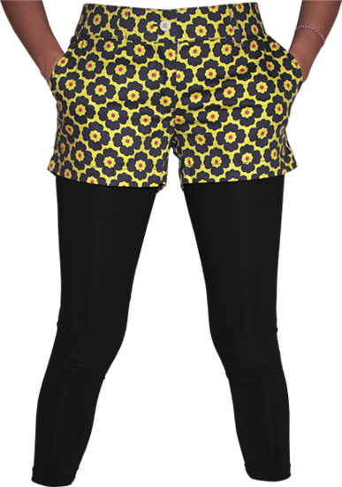 Flowers pistache , navy