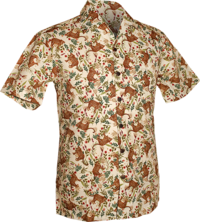 Shortsl. Leo in the jungle creme