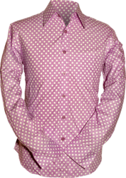 Polka-Dots lilac, creme