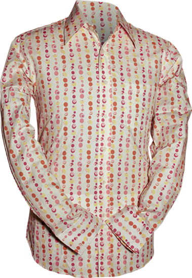 Dots and tiny Flowers creme, pink, yellow