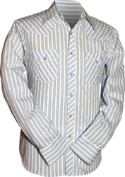 Stripes creme, blue