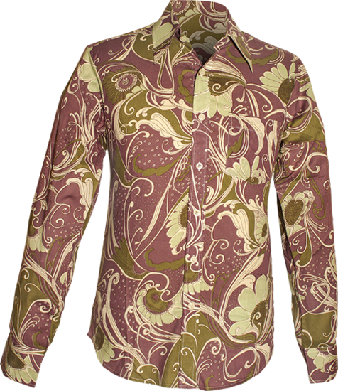 Art Nouveau aubergine