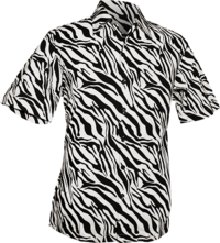 Shortsl. Zebra white, black